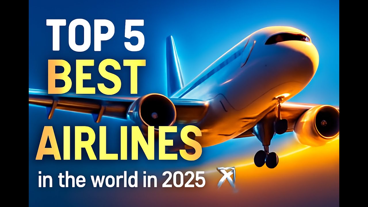 Top 5 Airlines You Need To Fly This Year!