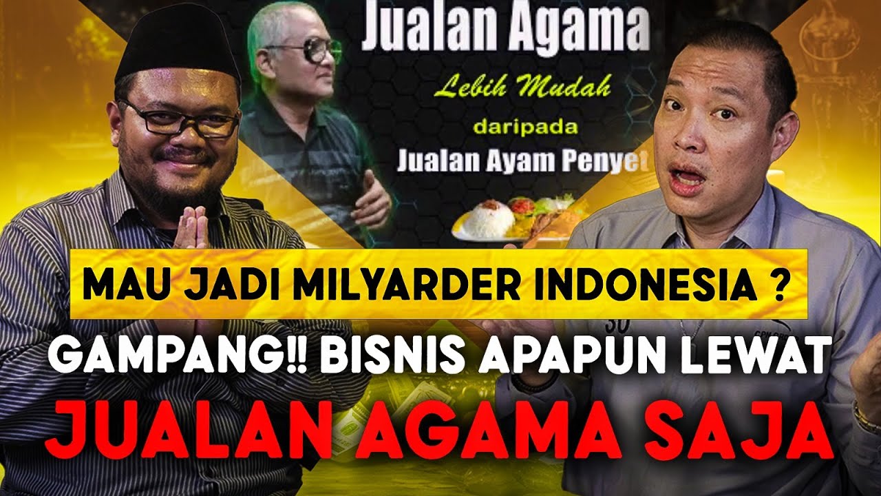 Mengapa Jualan Agama Sangat Menguntungkan? Apalagi Jual Garam Ruqyah Ft. Guru Gembul