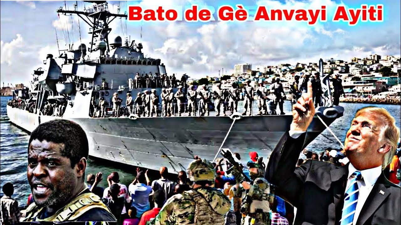 3 Bato de Gè Etazini Anvayi Ayiti Anpil Militè Ameriken Debake Gè Pral Pete pou Touye Viv Ansanm…BBQ