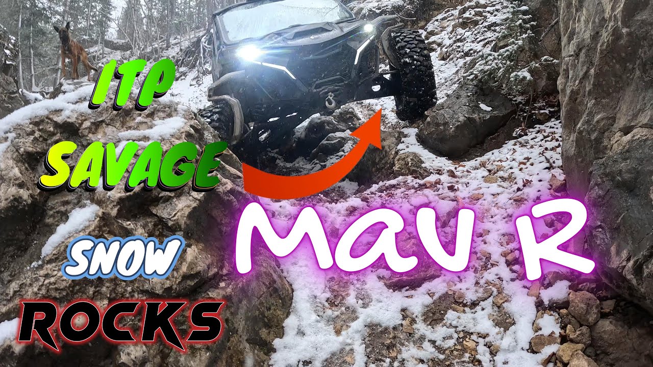 Mav R *** ITP Savage ***Снег на скалах!