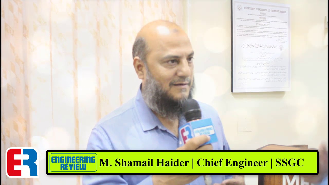 Mr. Shamail Haider | Chief Engineer SSGC | Talks to ER in Opening Ceremony of PropellAir 2019