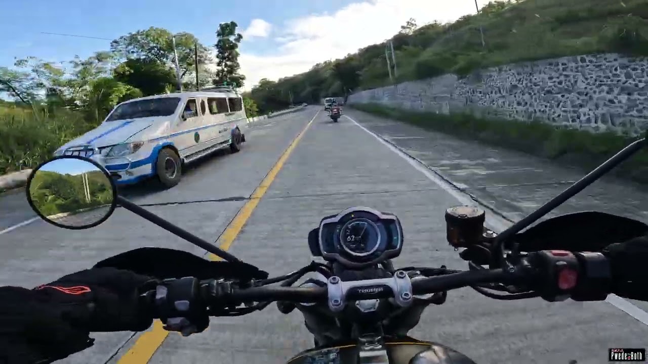 Rider POV:  Baler to Cabanatuan via Pantabangan | Triumph Scrambler 1200