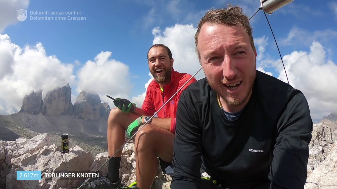 Dolomiti senza confini - Dolomiten ohne Grenzen // Klettersteigtour an den Drei Zinnen