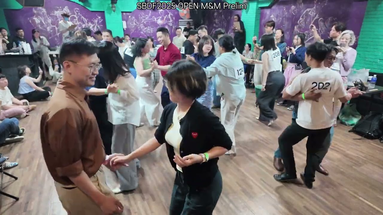 SBDF2025 OPEN M&M Prelim #블루스댄스 #bluesdance