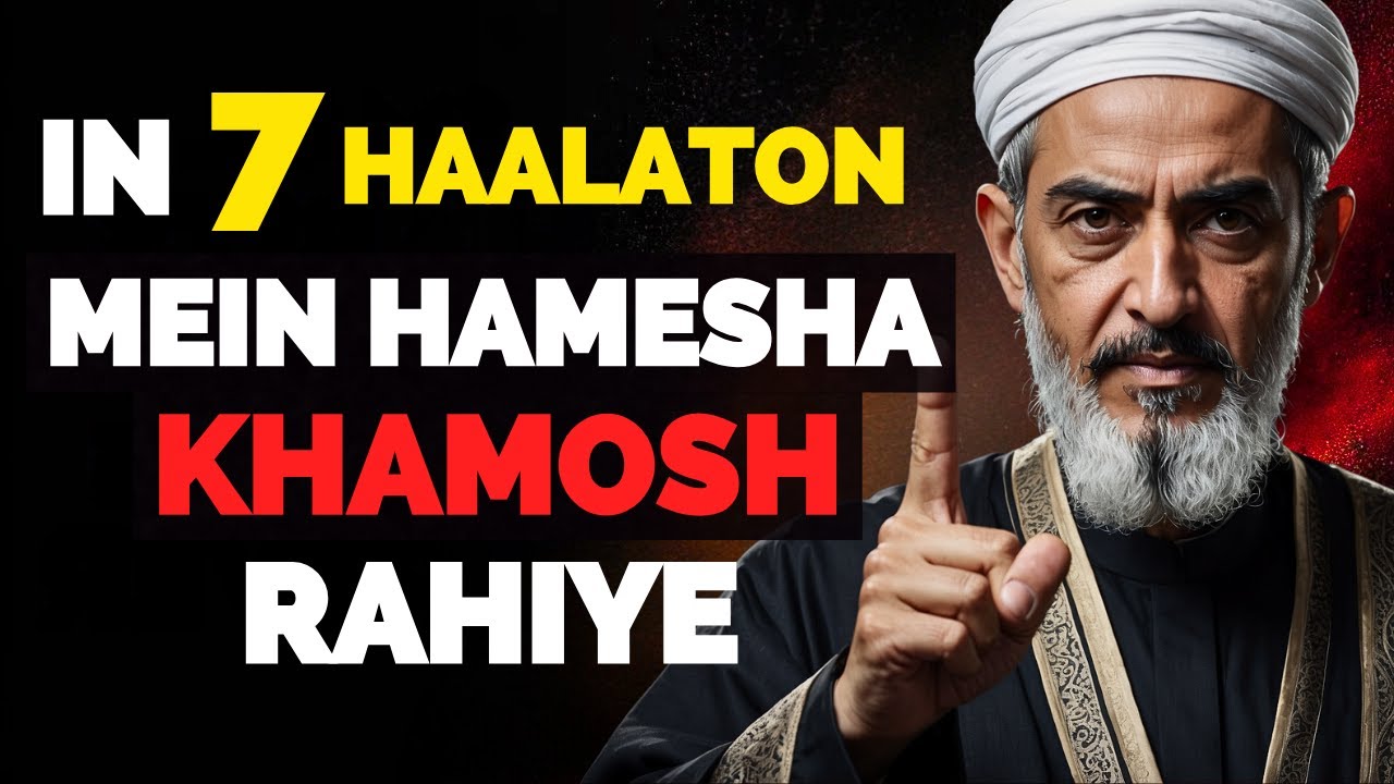 7 Times Silence is Golden for Muslims | Hindi/ Urdu (ISLAM)
