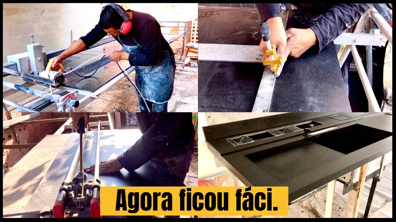 3 formas manual de cortar lâmina ultra compacta e sinterizada
