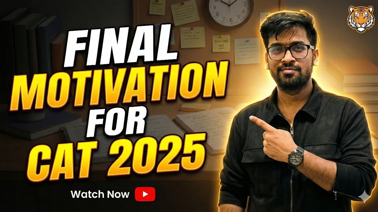 CAT 2025 FINAL MOTIVATION || ElitesGrid
