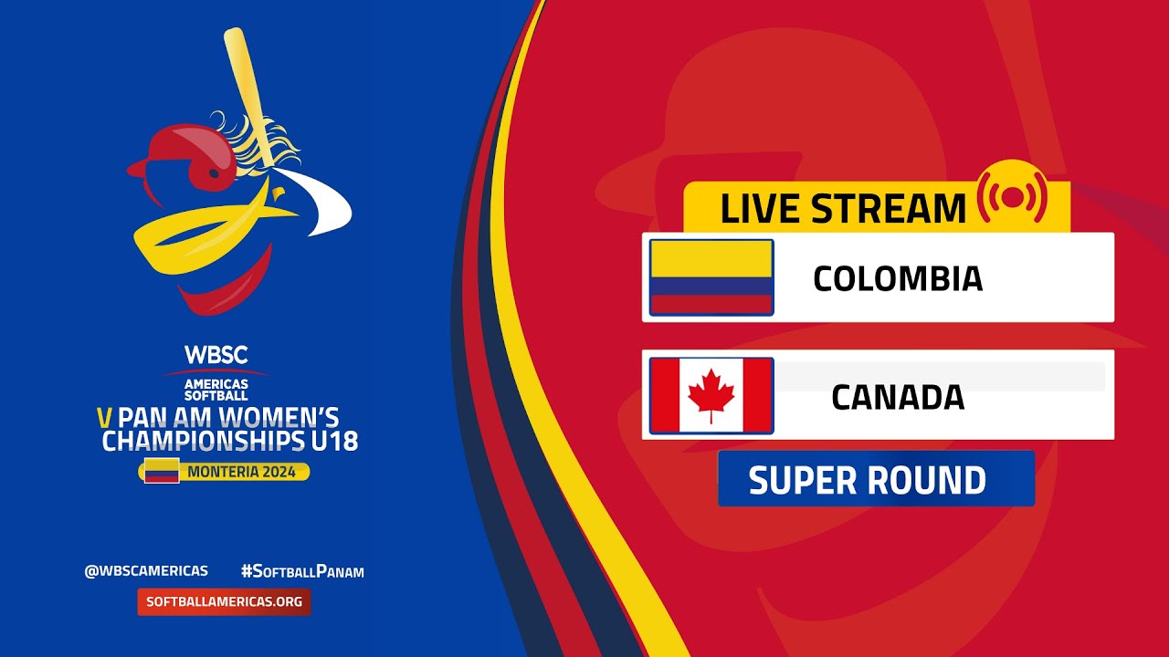 Colombia v Canada | WBSC Americas Softball V Pan Am U18 Women's Championship 2024