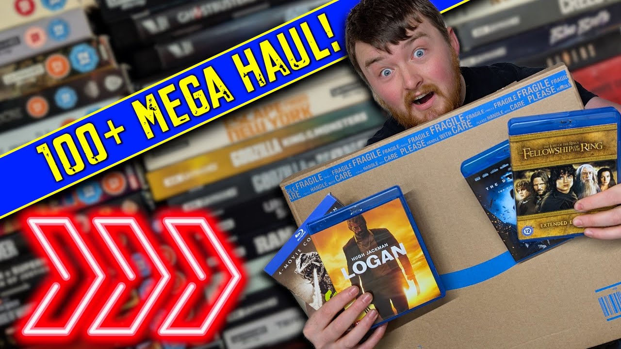 MEGA PHYSICAL MEDIA HAUL - 100+ NEW Titles Added to the Collection! - BLU-RAY, DVDs and MORE!