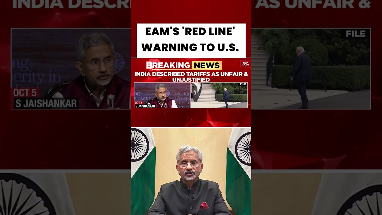 India-U.S. Trade Talk: S. Jaishankar Warns US, New Delhi's 'Red Lines' Non-Negotiable In Trade Deal