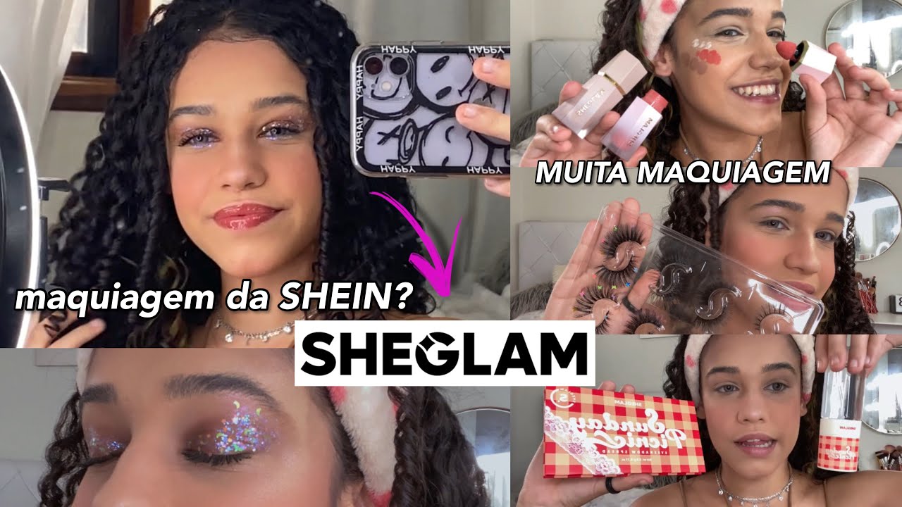 testando makes da SHEIN💋| muita maquiagemmm