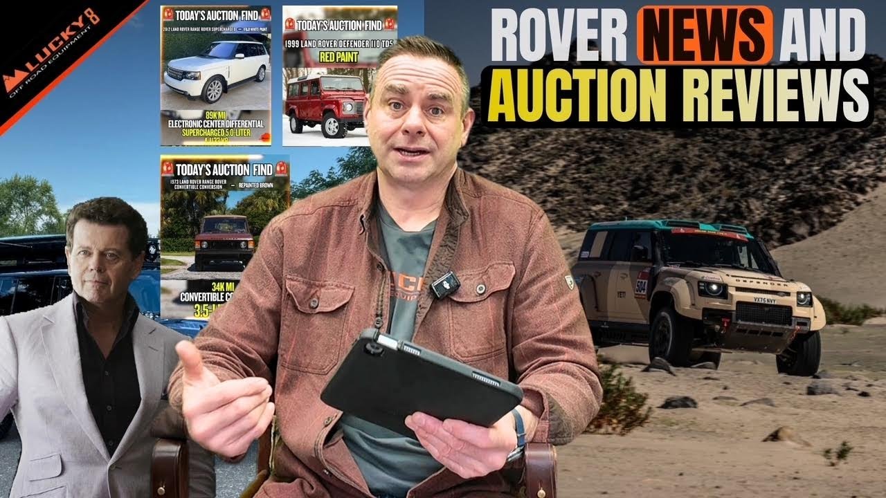 Победа Land Rover на ралли &laquo;Дакар&raquo;, наша находка на G4 Discovery и самые интересные моменты аукци...