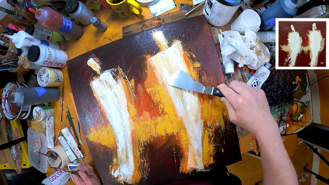 Painting Abstract Figures / Entities