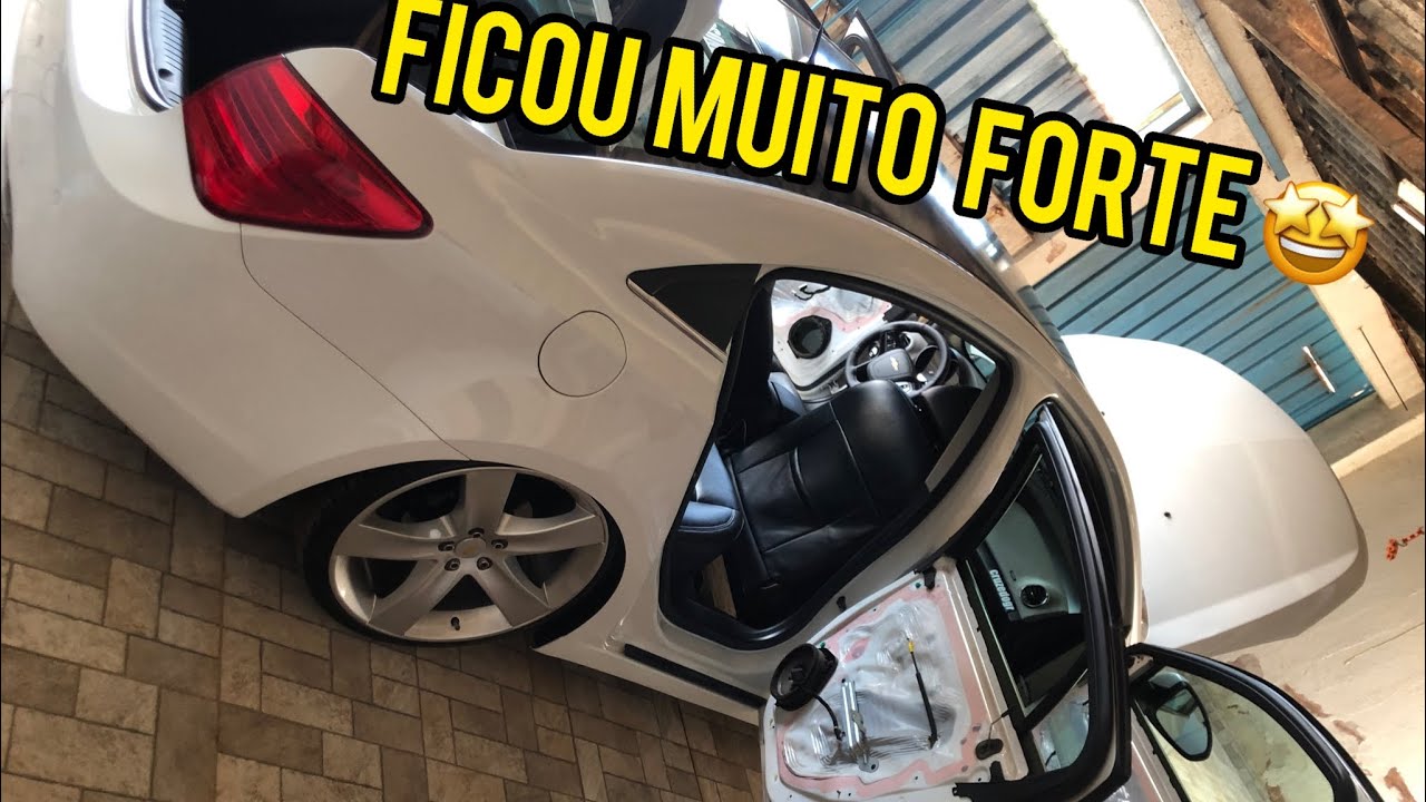 O SOM DO CRUZE FICOU PRONTO MAIS FORTE DO QUE EU ESPERAVA