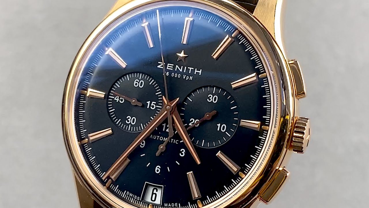 Zenith El Primero Captain 18.2112.400/23.C493 Zenith Watch Review