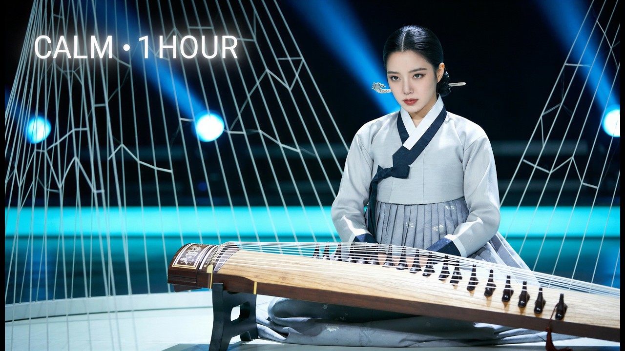 Gentle Korean Ambient Music — Calm Gayageum Relaxation (1 Hour)