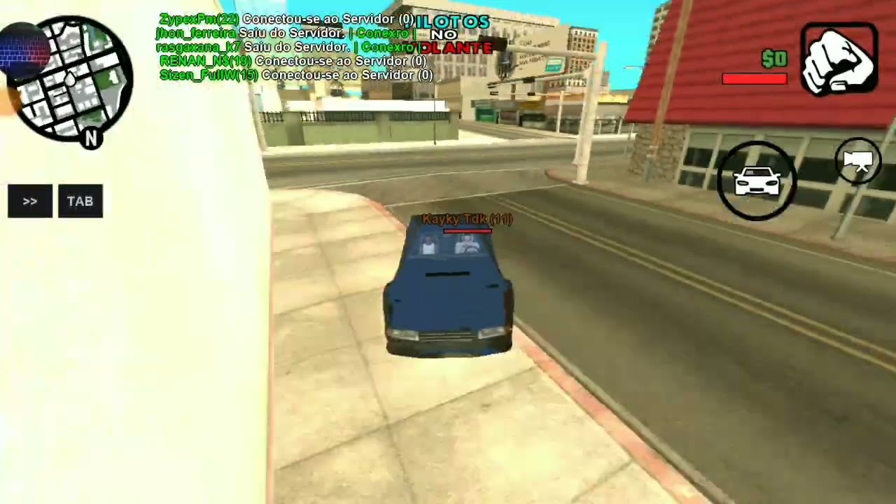 FUGA NO P2 DO KAYKY SAMP