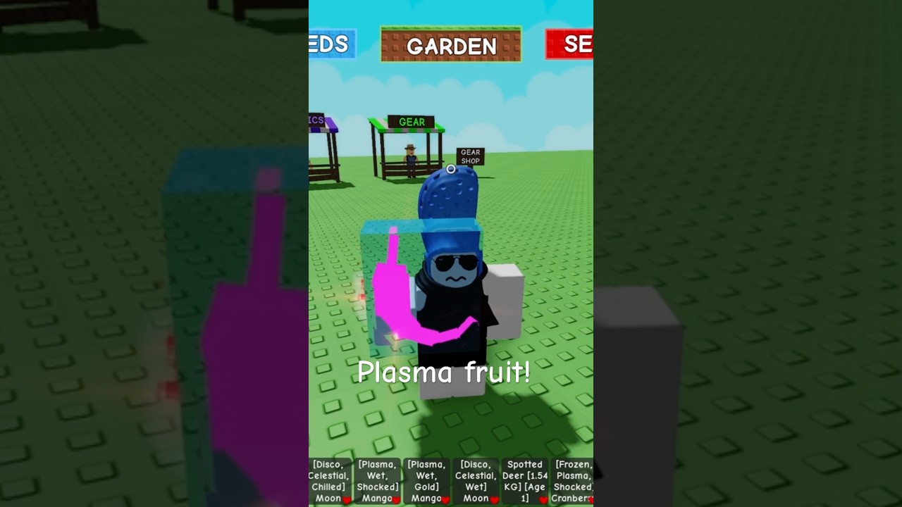 Plasma fruit in Roblox Grow a garden