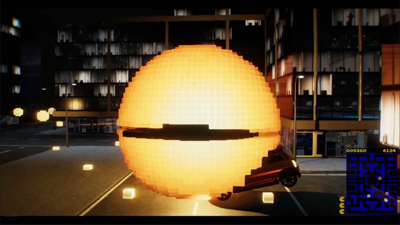 映画ピクセル風グラフィックパックマン　PAC STROYER RTX