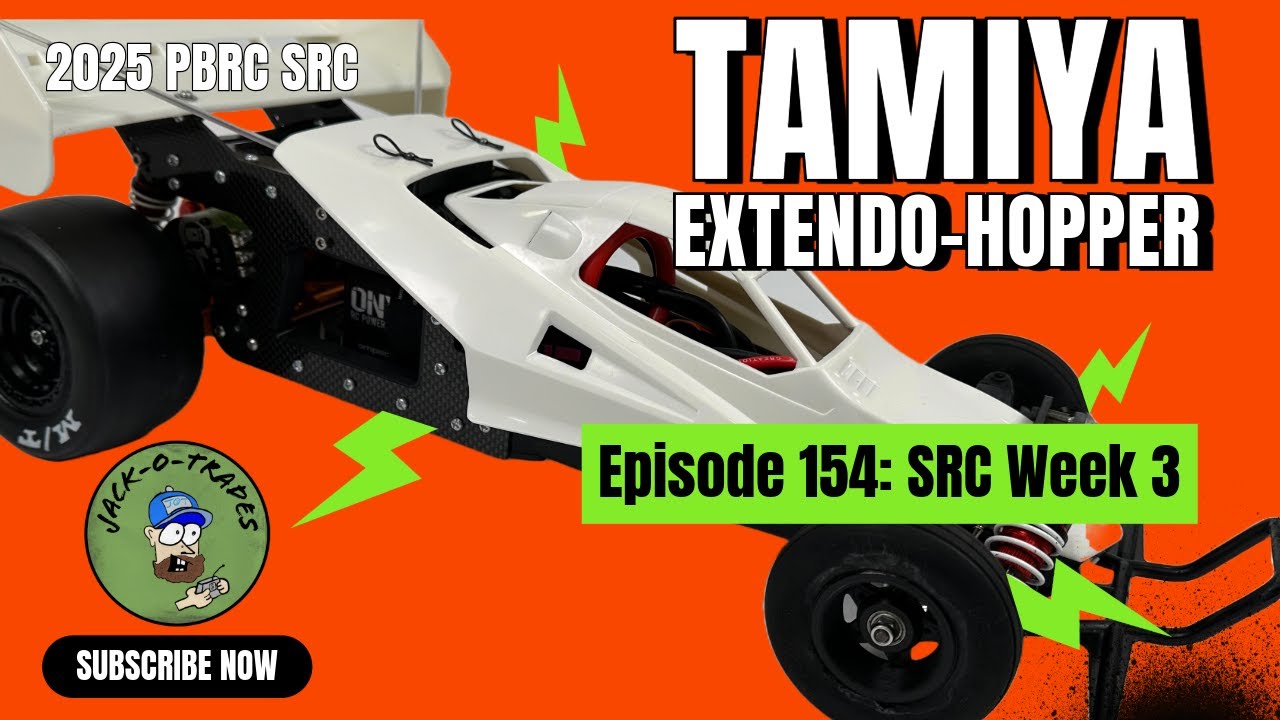 PBRC 2025 SRC Week 3 -  Tamiya Grasshopper New PB! - 87mph