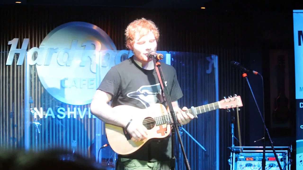 Ed Sheeran - Little Bird -Hard Rock Cafe Nashville