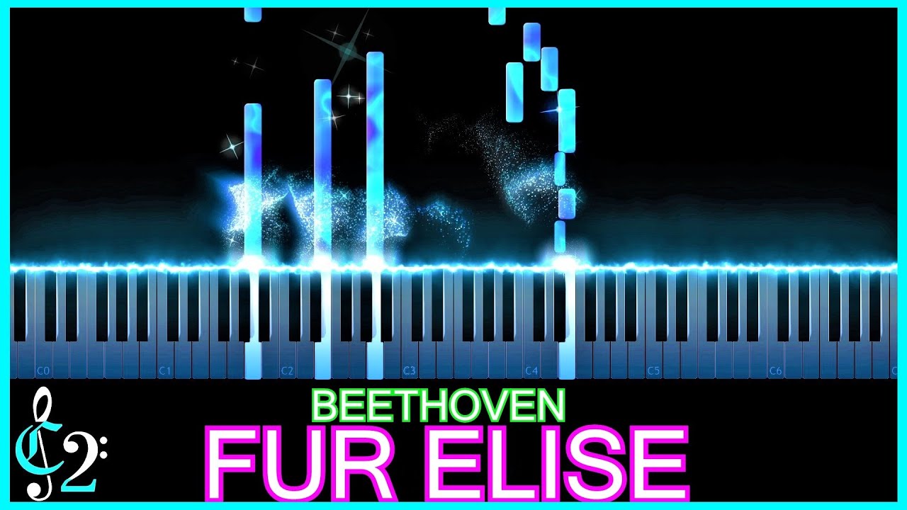 Beethoven - Für Elise | Piano Tutorial | MIDI | クラシカル【ピアノ】