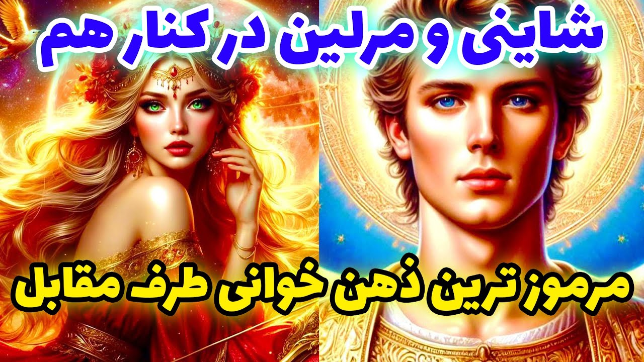 شاینی و مرلین در کنار هم - مرموز ترین ذهن خوانی طرف مقابل @Merlin Tarot - مرلین تاروت