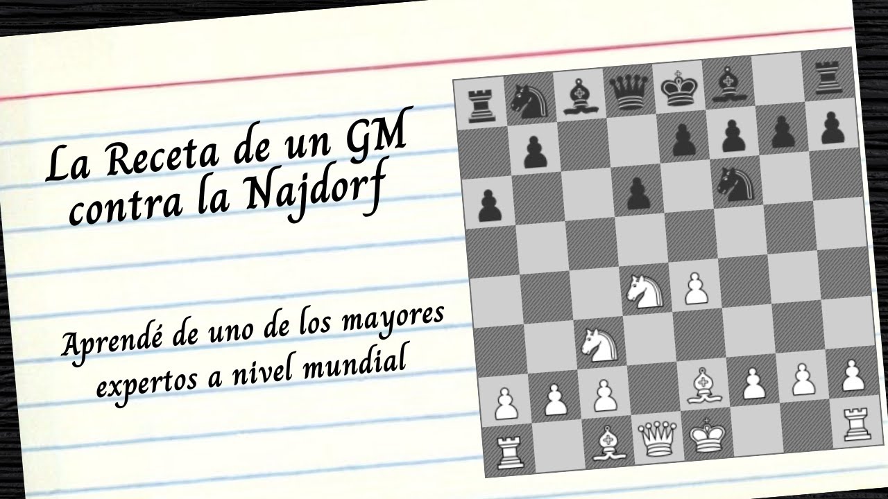 La Receta de un GM para ganarle a la Siciliana Najdorf