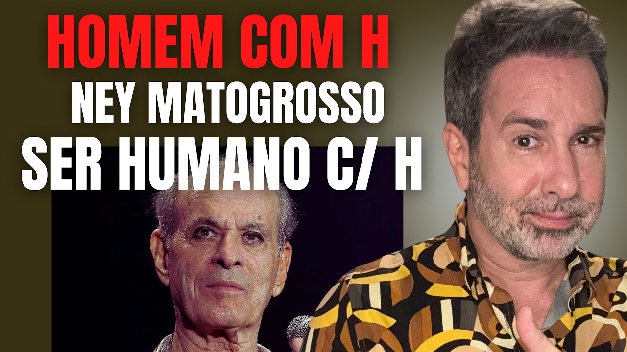 HOMEM COM H - NEY MATOGROSSO GANHA O MUNDO C/ FILME DO ANO. MAIS Q HOMEM, SER HUMANO C/ H #netflix