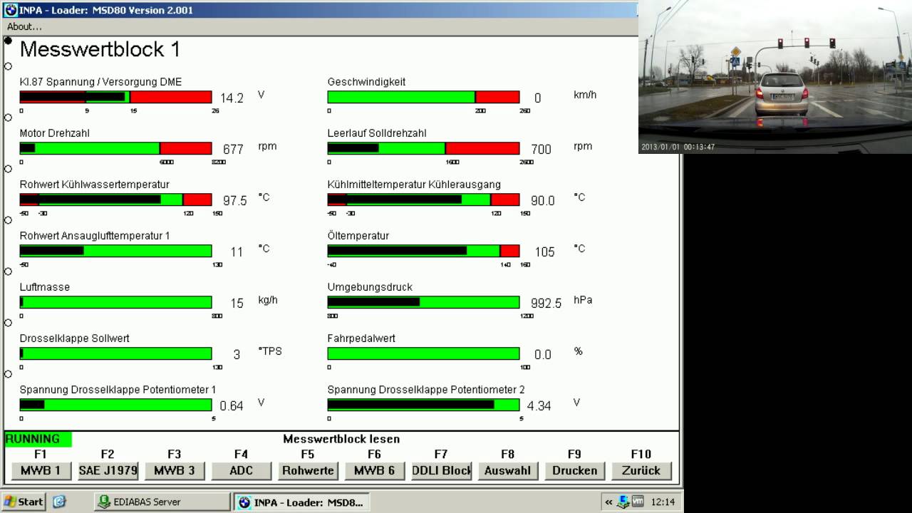 e90 n43 inpa live data