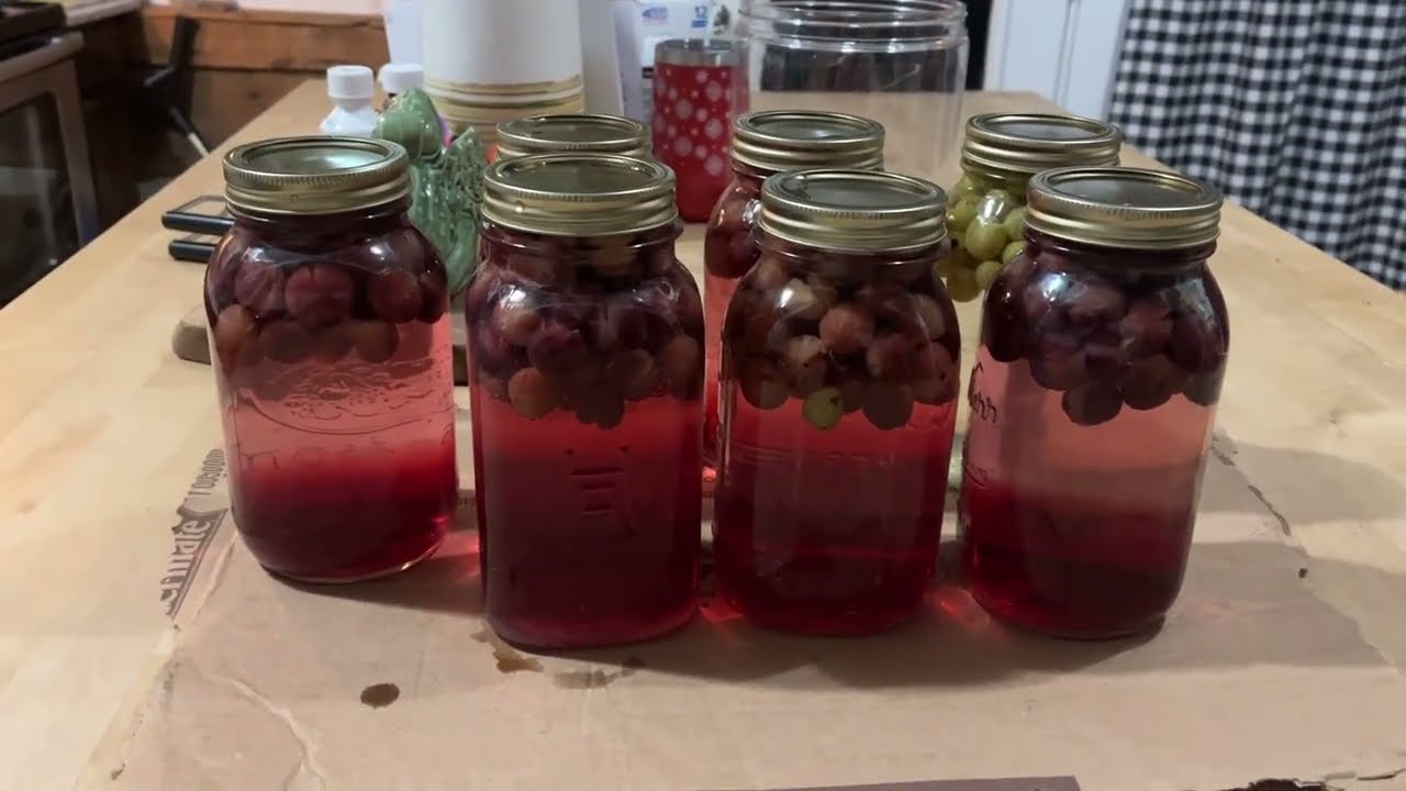 Легкое консервирование виноградного сока