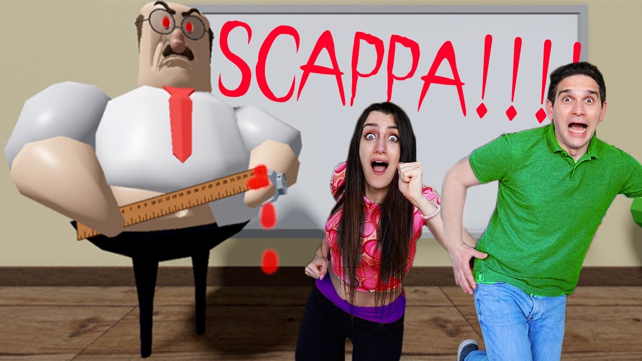 SCAPPIAMO DAL NUOVO MAESTRO CATTIVO MISTER CETRIOLINO!!ESCAPE ROOM A SCUOLA!!