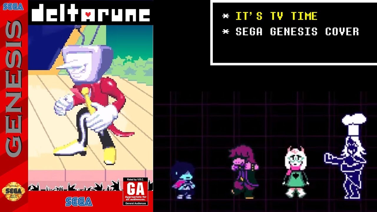 IT'S TV TIME! - Sega Genesis Cover