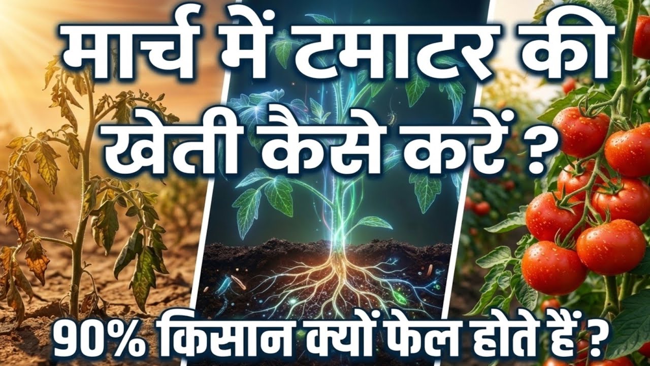 मार्च में टमाटर की खेती का पूरा विज्ञान | मार्च में टमाटर की खेती कैसे करें  | Tamater ki kheti