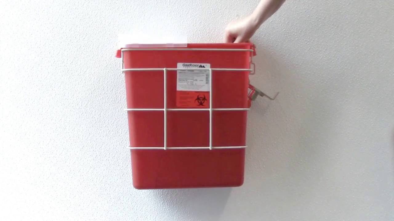 3 Gallon (Rotary Lid) Sharps Container