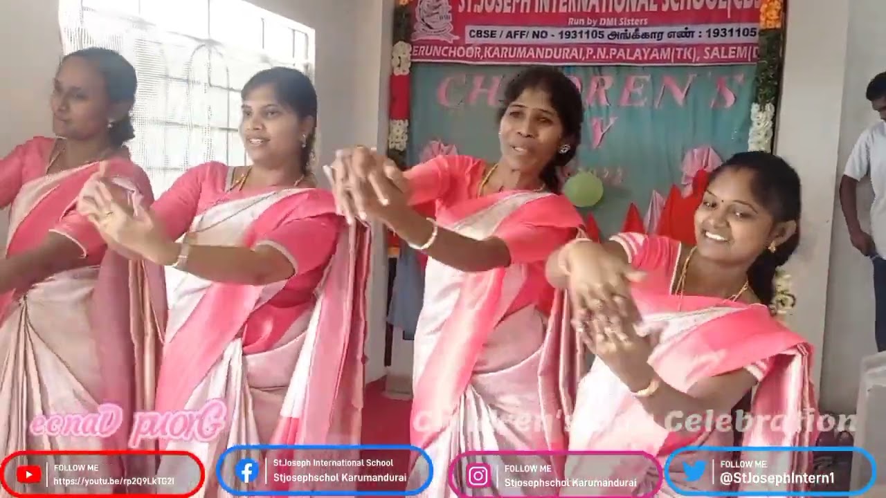 Children's Day Celebration- St.Joseph International School(CBSE),Salem-636138.