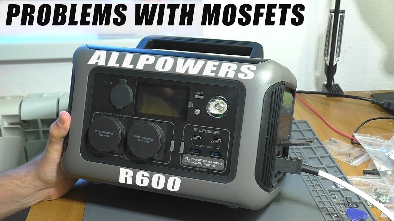 Проблемы с MOSFET-транзисторами в USB-C / Станция ALLPOWERS R600 не включается | РЕМОНТ