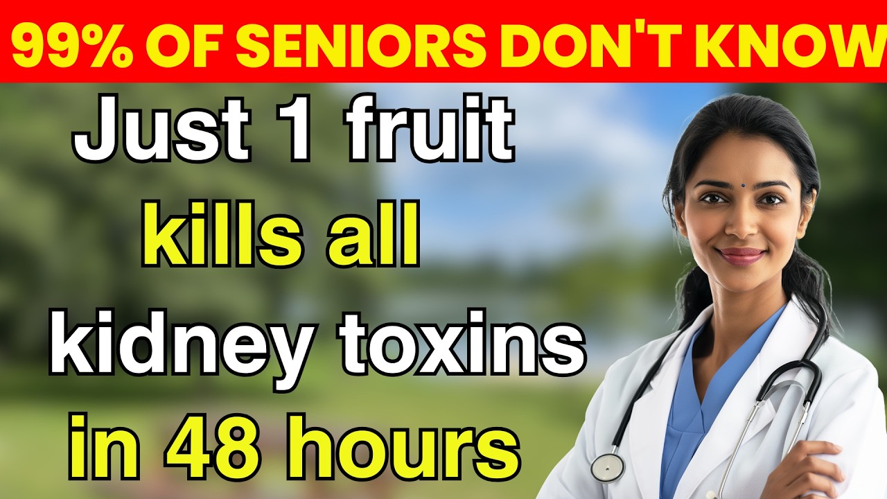 Over 60? 4 Fruits That Help Your Kidneys Detox While You Sleep | Senior Nutrition