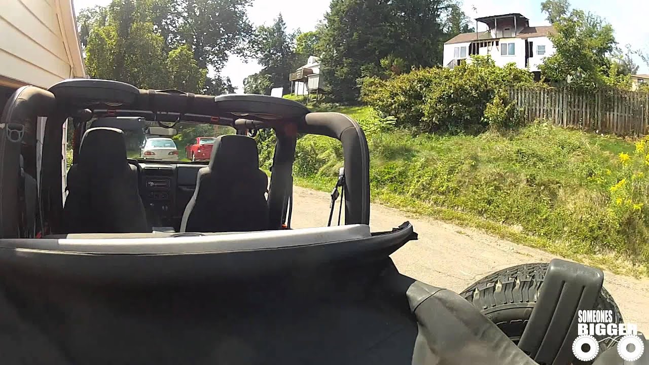 Replacing a Soft Top on an 06 Jeep Wrangler TJ