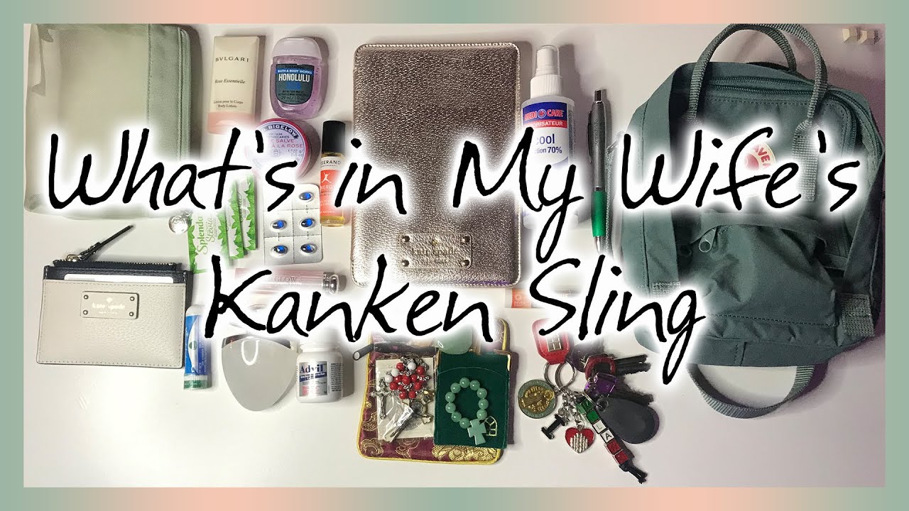 What's in My Wife's Kanken Sling