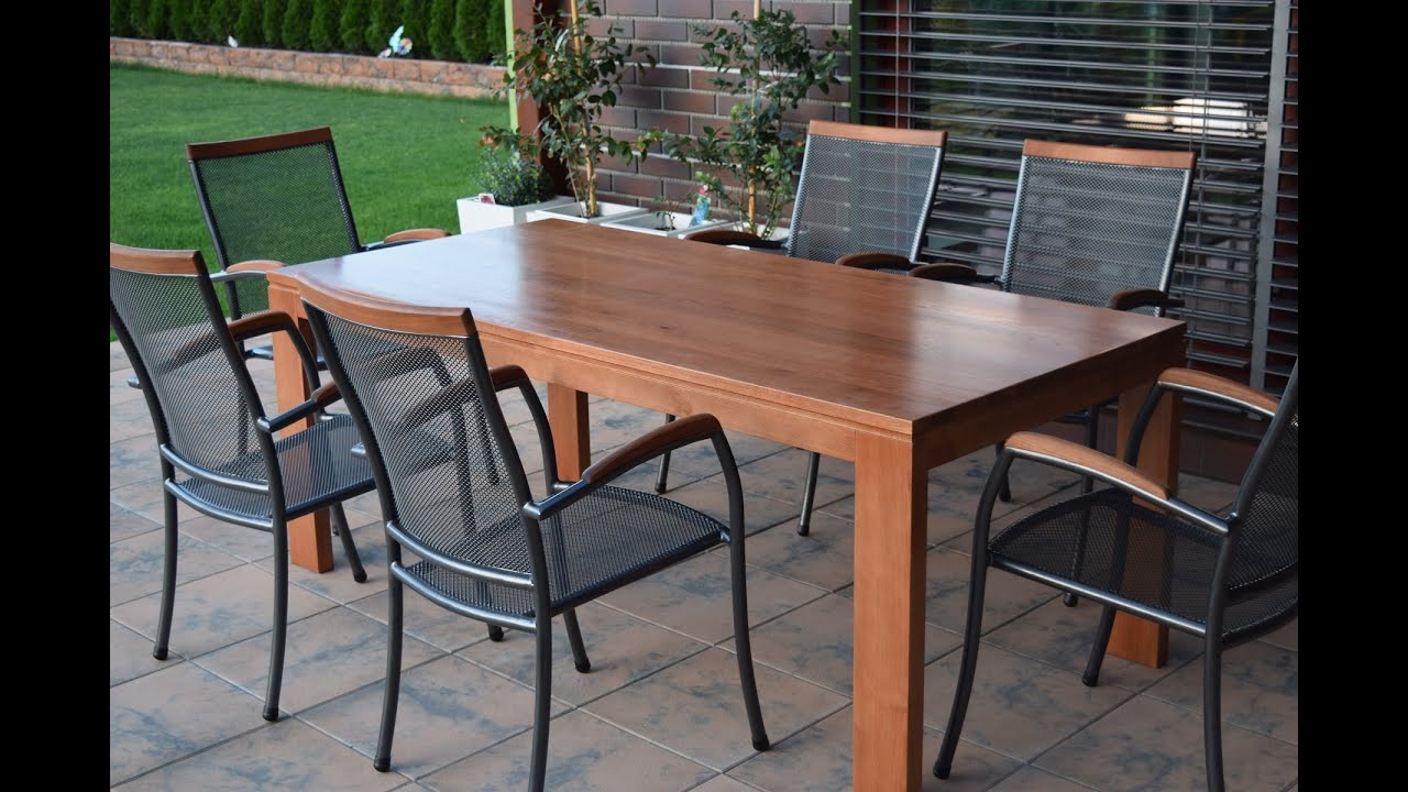 How to make solid oak table