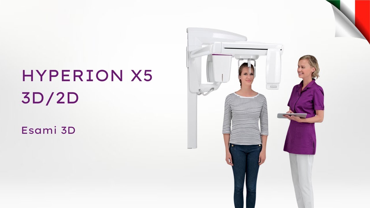 HYPERION X5 3D/2D - Esami 3D ancora più semplici [IT]