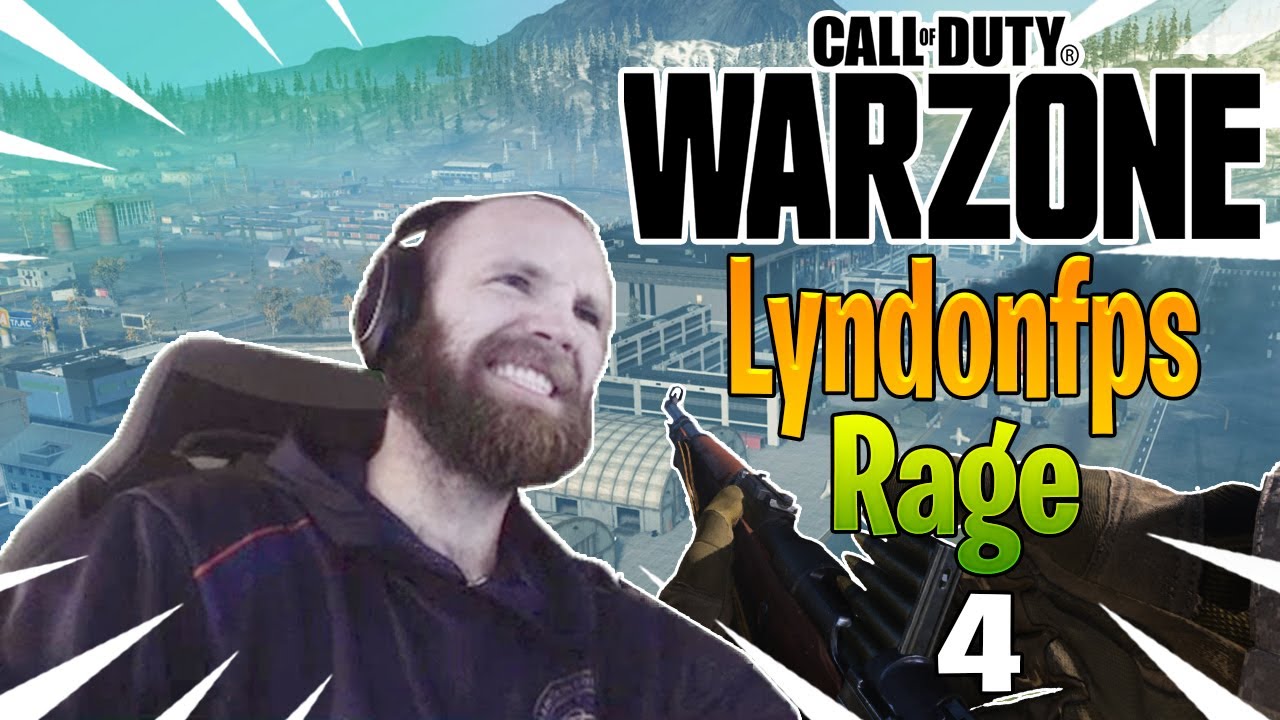 LYNDONFPS MODERN WARFARE WARZONE RAGE COMPILATION #4