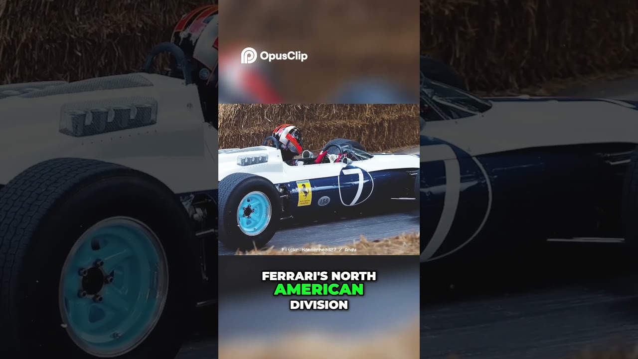 The Bold Move Ferrari's 1964 Blue Revolution #formula1