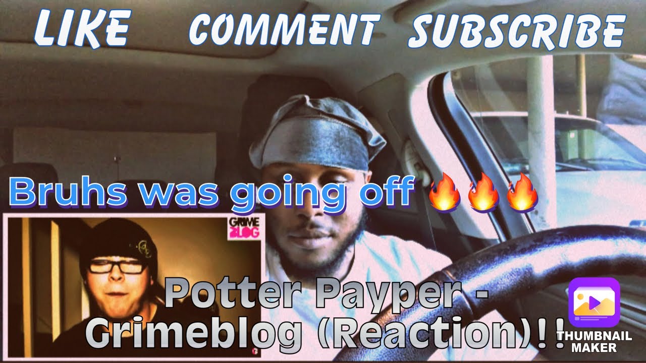 American React To UK Rap! Potter Payper - Grimeblog (Reaction) || Bruhs was going off 🔥🔥🔥🔥