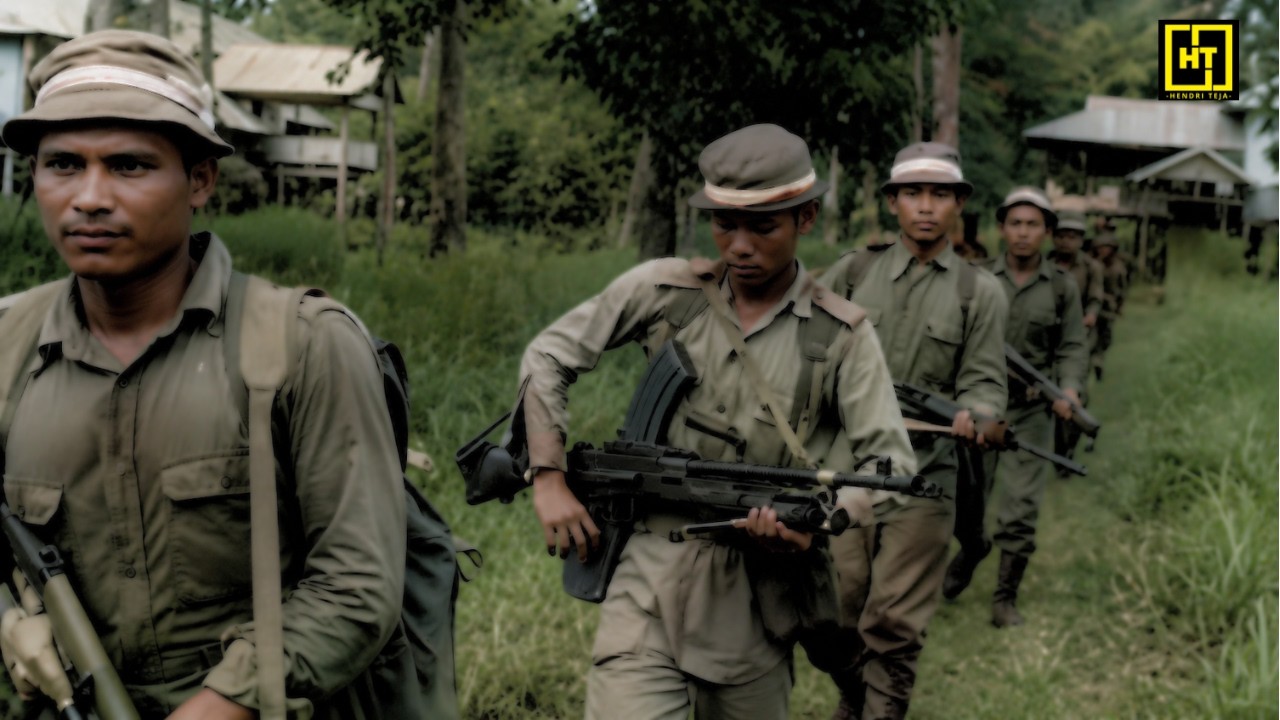Video Asli | PENDARATAN PEJUANG DWIKORA DI SEMENANJUNG MALAYA (1965) | Konfrontasi Ganyang Malaysia