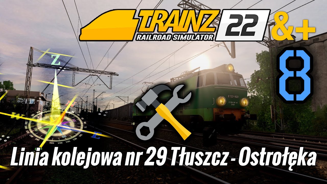 Trainz Plus | Mapa linia kolejowa nr 29 | 22.12.2023