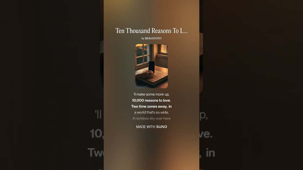 Ten Thousand Reasons To Love