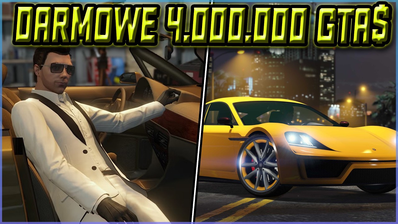 4.000.000GTA$ W DARMOWYCH SAMOCHODACH ! PREMIA x4 ! - GTA ONLINE PREMIA