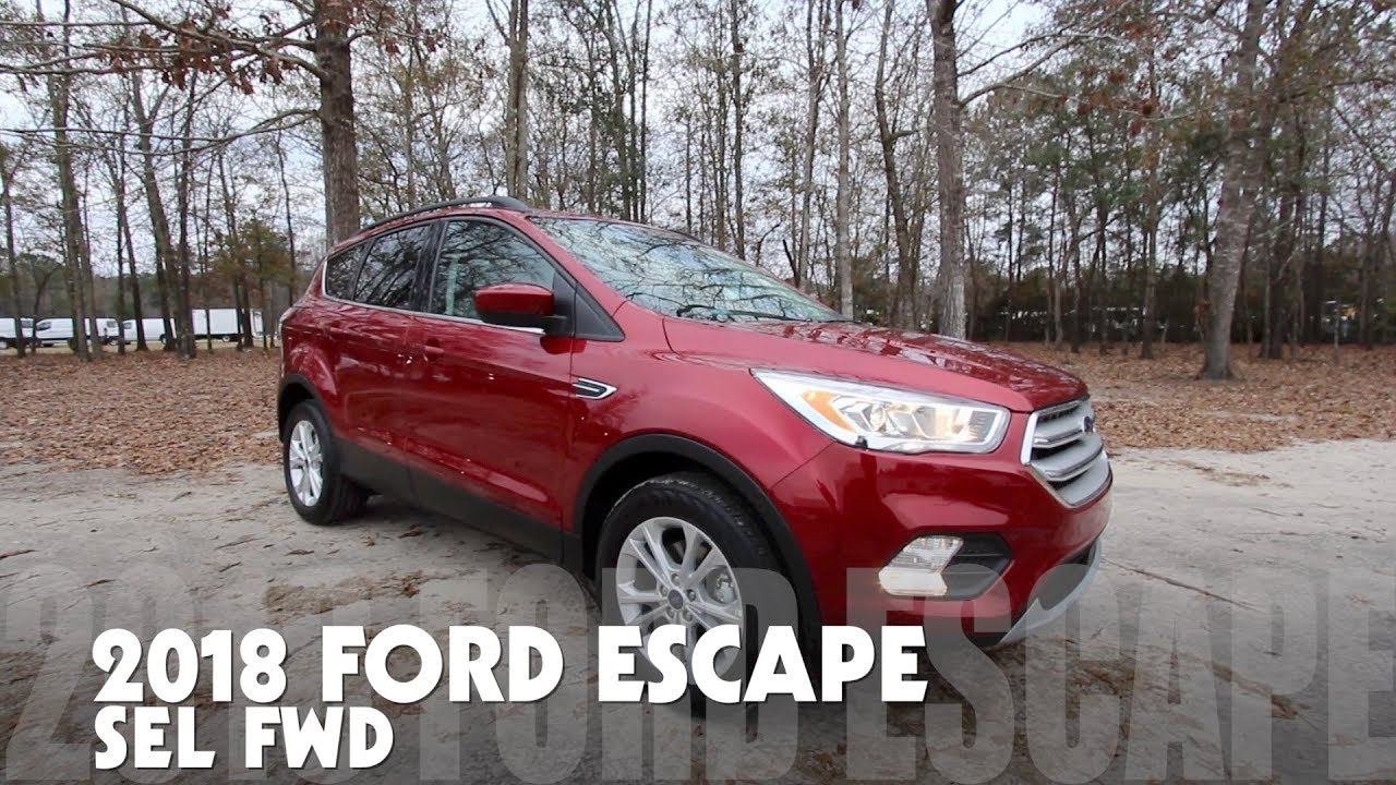 🔵 New 2018 Ford Escape SEL FWD - REVIEW / Walkaround @ Ravenel Ford